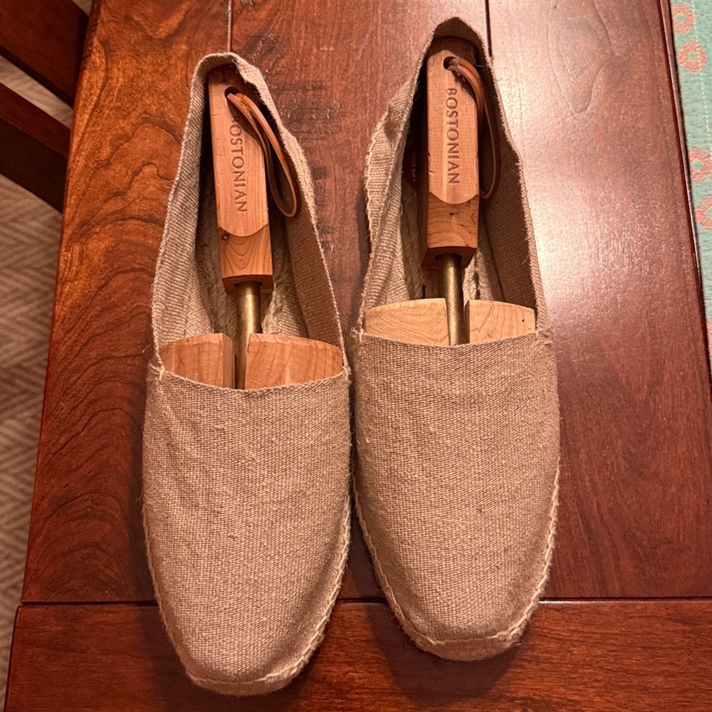 Diegos Beige Espadrille Slip-Ons